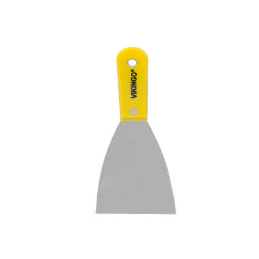 [23543] Espatula para raspar pared 4" mango plastico vikingo