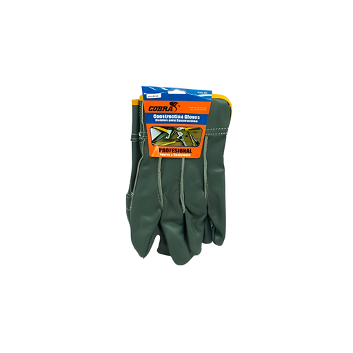 [96763] Guante de cuero muñeca corta cobra 10" zhx1022