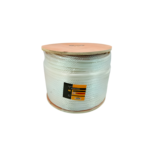 [113366] Lazo nylon 1/2" solido blanco