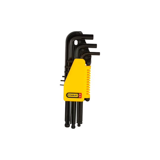 [2816] Llaves allen 9pc metrica stanley 69-256