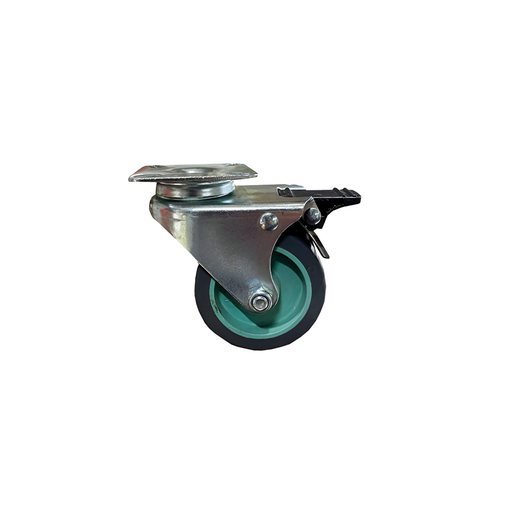 [48495] Rodo giratorio tpr/pp c/bk 75x25mm 150kg