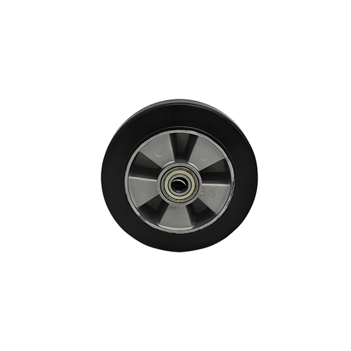 [56586] Rueda suelta hule/aluminio 200x50mm #937