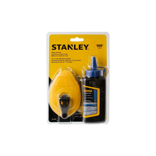 [37134] Tira linea con bote tiza azul stanley 47-442