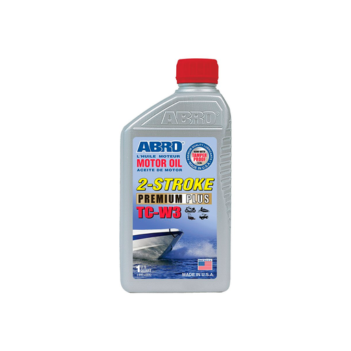 [48519] Aceite motor 2t 1-qt premium abro tc-w3*