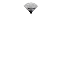 Escobilla jardin 22t metal con palo vikingo 00006