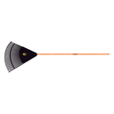 Escobilla jardin 26t con palo 77855/864 negro