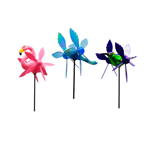 [87725] Adorno jardin pajaro 50607 varios diseños