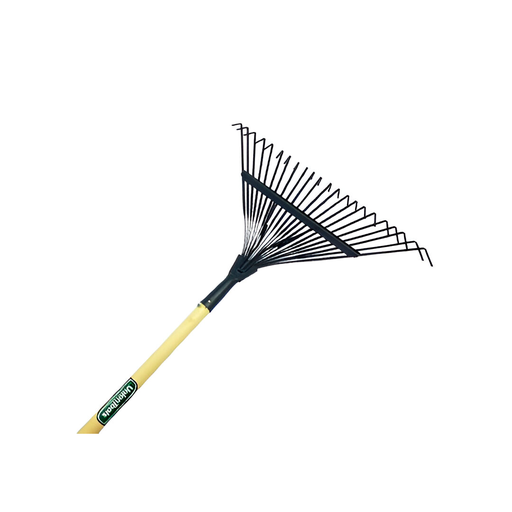 [4760] Escobilla jardin 22t metal con palo 146483/6443