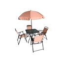 Juego para patio 6pc con sombrilla sp-94112