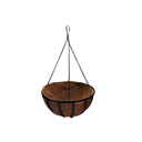 Macetera colgante 40x20cm tipo canasta gg1-hbc05016