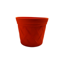 Macetera plastica redondo 30x24cm 1704-1038 terracota