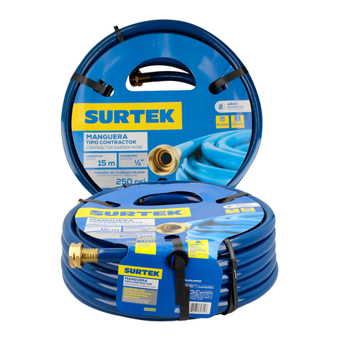[49382] Manguera jardin 50'x1/2" surtek m12s15