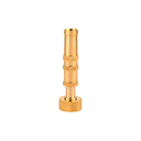 Piton para manguera metal 4" green 581522 dorado