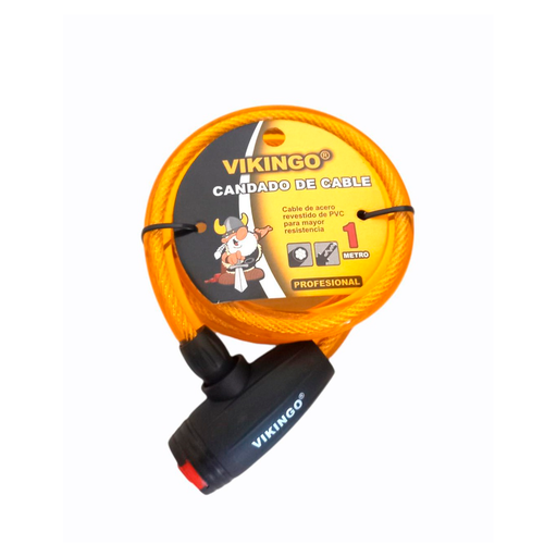 [36270] Candado cable 800mm vikingo h-750108vk
