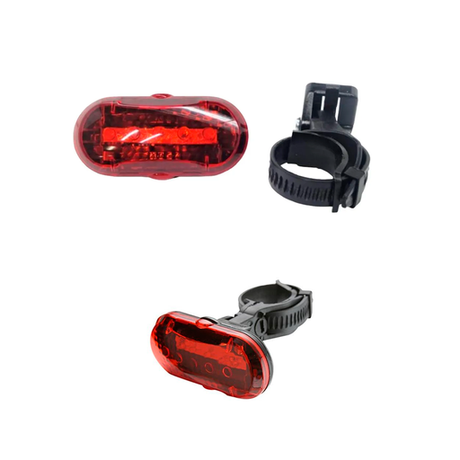 [30550] Reflector bicicleta stop con bater oval jy-366t