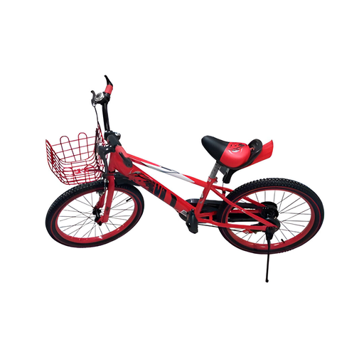 [129162] Bicicleta 20 bmx niño 1v max con guias rojo armada
