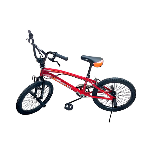 [129169] Bicicleta 20 bmx niño 1v max sin guia rojo armada