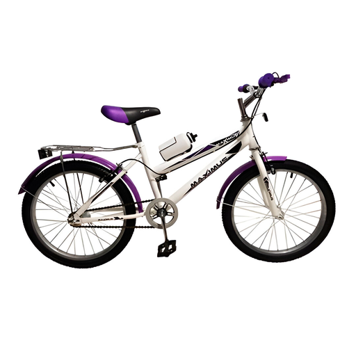 [132826] Bicicleta 20 mtb niña 1v max blanco/morado armada
