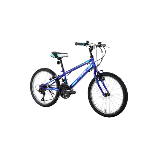 [132833] Bicicleta 20 mtb niño 18v tub ab max azul/verde armada
