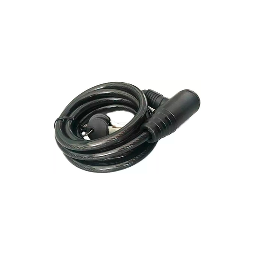 [10888] Candado cable 12mm pe-ld fk-333-36" transparente
