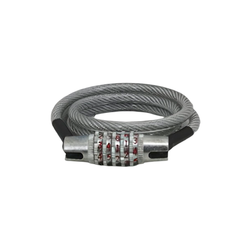 [3292] Candado cable combinacion  mc-104-36" transparente
