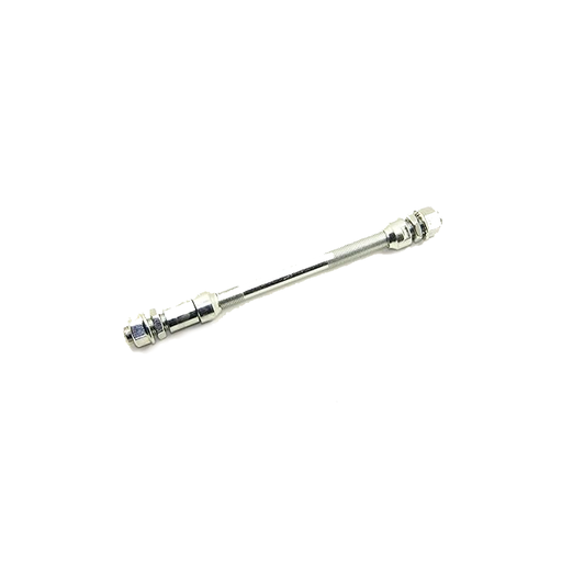[2681] Eje delantero 5/16x5.1/2" 9pc indu negro/cromo pulido