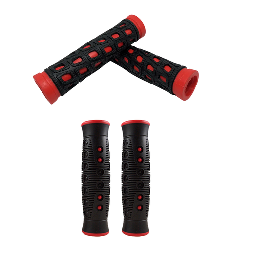 [15114] Guante bicicleta mtb con tope hy-001-3 negro/rojo