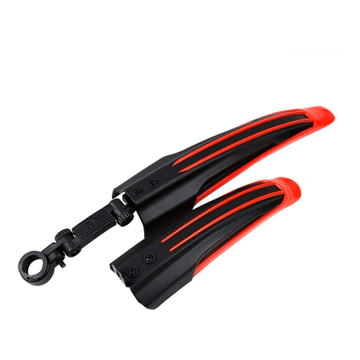 [106218] Guardafango plastica mtb 20 negro/anaranjado