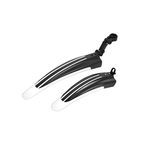[85290] Guardafango plastica mtb 20 negro/blanco