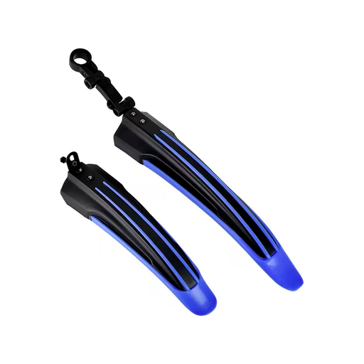 [136183] Guardafango plastica mtb negro/azul
