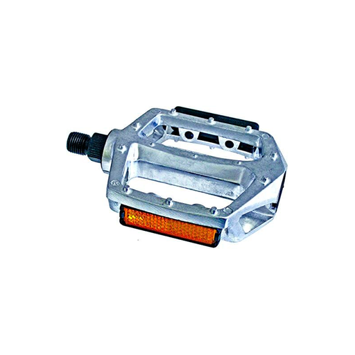 [95092] Pedal bicicleta aluminio 1/2" con balin mx-p803 plateado