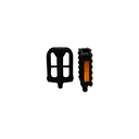 Pedal bicicleta plastica 9/16" con balin mx-p633