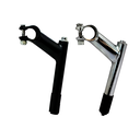 Poste mtb 21.1mm sin guia tipo allen cromo pulido /negro