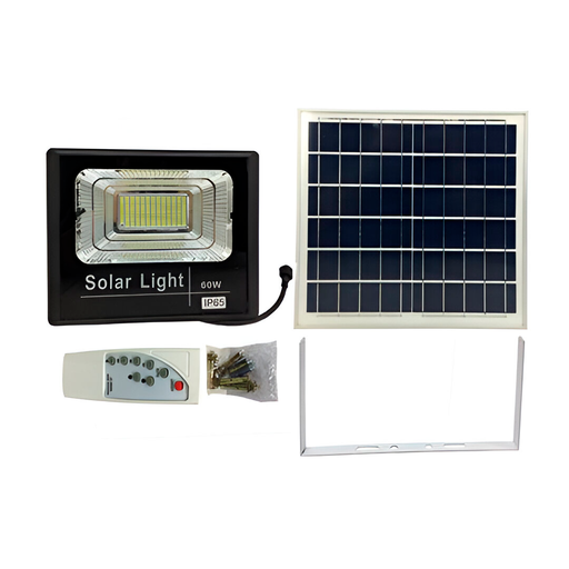 [112502] Reflector electricidad led 60w con panel sol rxa03
