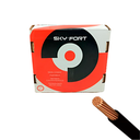 Cable electricidad 10 awg 19h thhn 328' sky-fort negro