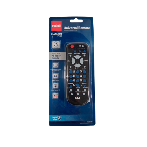[62413] Control remoto universal 3en1 rca rcr503br