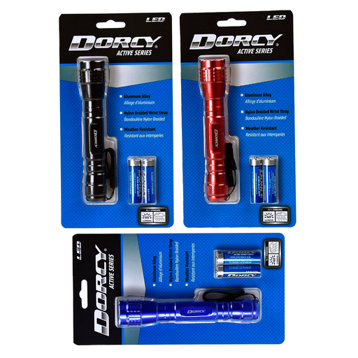 [37911] Foco mano con bateria aa dorcy 41-4016 varios colores
