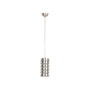 Lampara colgar 1l 60w lumi 5629-4 plateado