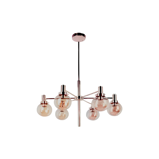 [109022] Lampara colgar 6l mundi x-39540-6 dorado