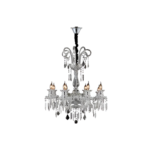 [95338] Lampara colgar cristal 8l e14 40w 2172tr
