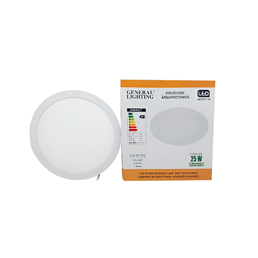 [112532] Lampara panel led 1l 25w 4747-1h blanco