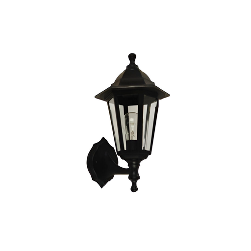 [111466] Lampara pared 1l lumi 04687-2 negro