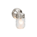Lampara pared 1l westinghouse 66097 niquel/ blanco