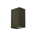 Lampara pared exterior 2l 7w lumi 23666 negro