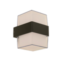 Lampara pared exterior led 1l 8w 23616-2 negro
