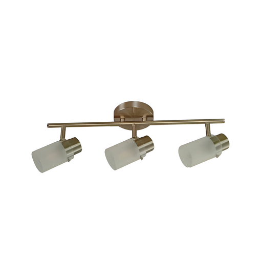 [127277] Lampara techo 3l 60w lumi 5280-4 niquel satinado