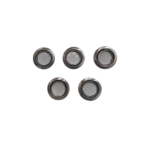 [127541] Lampara techo led 1l 3w 5821-4 5p niquel/s