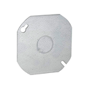 Placa ciega metal 1/2"x4" octagonal raco 724