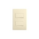 Switch doble 15a bticino luzica pu5200m