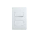 Switch doble empotrable luzica bticino pu5201